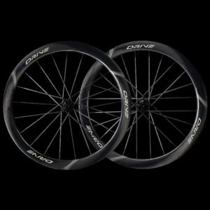 Elite Drive 50D II Carbon Tubeless Ready Disc Brake Wheel - Shimano Hyperglide (Black)