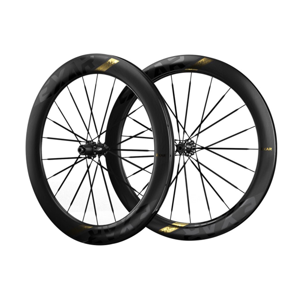 Magene EXAR Ultra DB607 Carbon Tubeless Ready Disc Brake Wheel - Shimano (Black) - Image 2