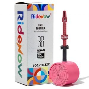 RideNow 700X18-32c 65mm Light Presta Valve Road Inner Tube