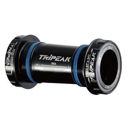 Tripeak Shimano/SRAM/Rotor 3 in 1 BSA 68mm Threaded Bottom Bracket (Black)