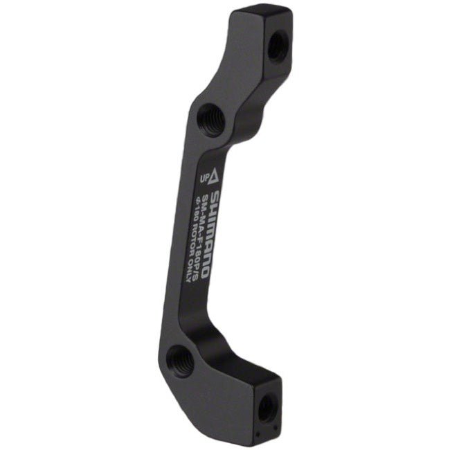 Shimano F180P/S IS Mount Disc Brake Adaptor (Black)