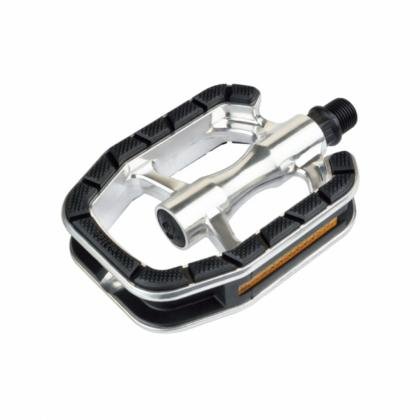 Wellgo C-337DU Alloy Platform Pedals (Silver/Black)