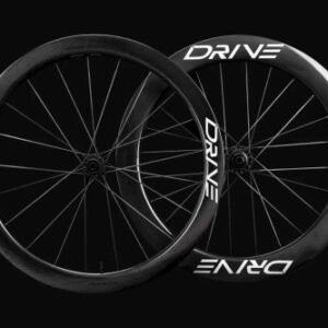 Elite Wheels Drive 50/65D Carbon Tubeless Ready Disc Brake Wheels - Shimano/SRAM (Gloss Marbel Black)