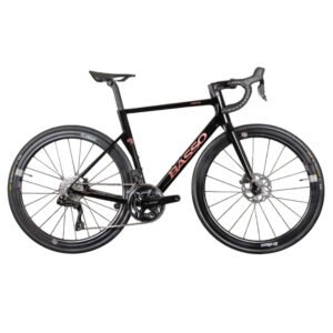 Basso Venta R 105 Di2 Attaque Carbon 45 (Black)