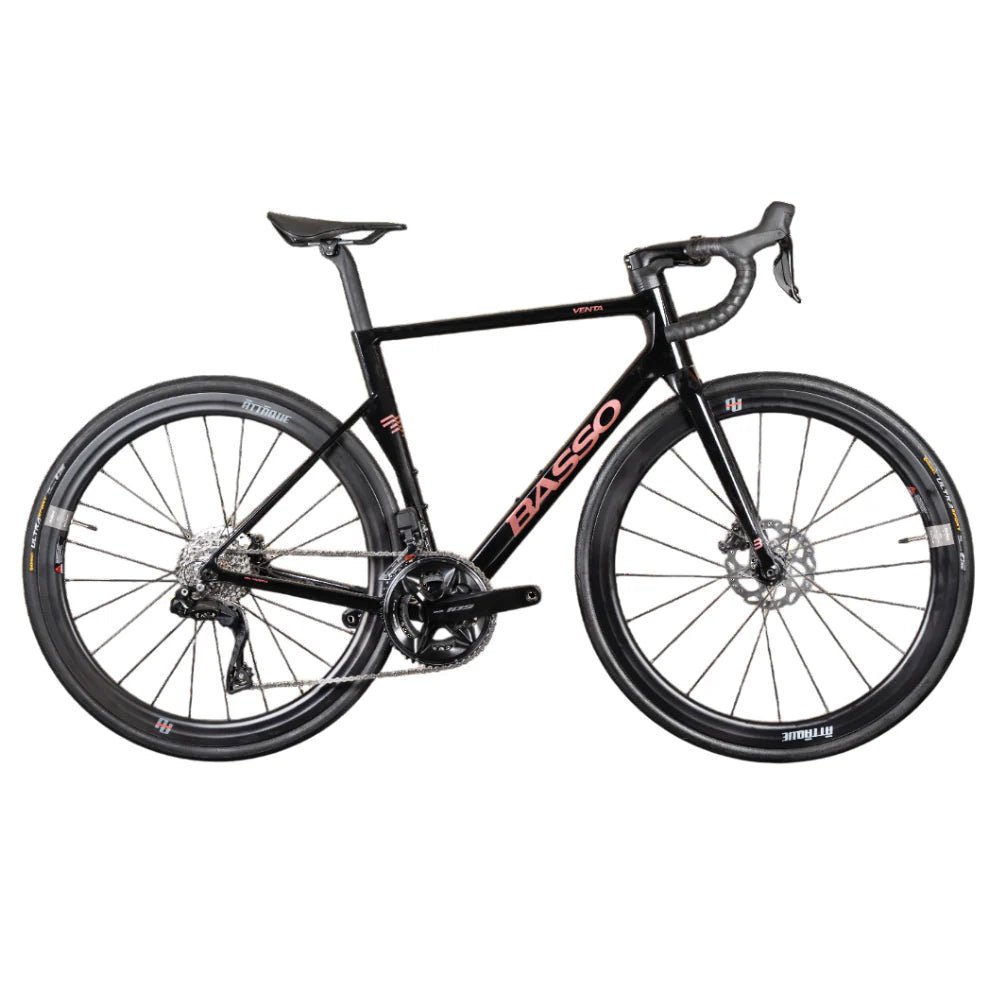 Basso Venta R 105 Di2 Attaque Carbon 45 (Black)