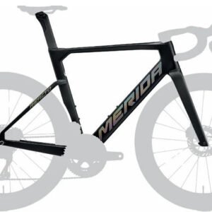 Merida Reacto Team Frameset Silk Black(Glossy Dark Silver)