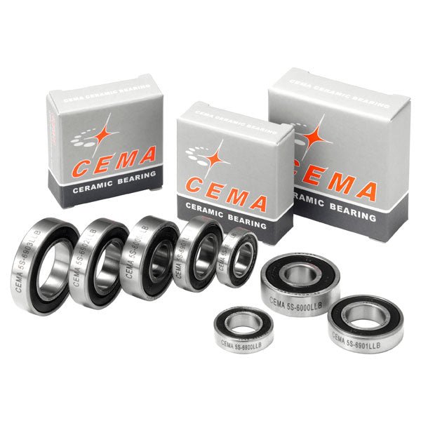 Cema 18307 Double Sealed ABEC5 Bearing (Silver)