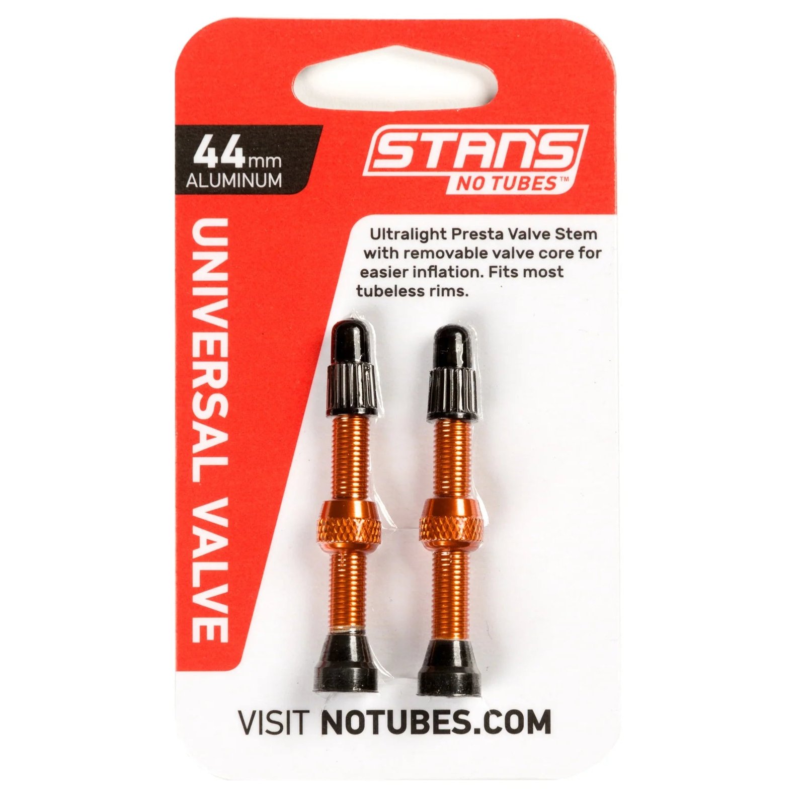 Stans NoTubes Universal Presta Valve Stem Pair (Green) - Image 2