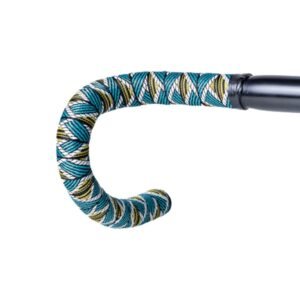 BTP Woven Bartape (Link Green/White)