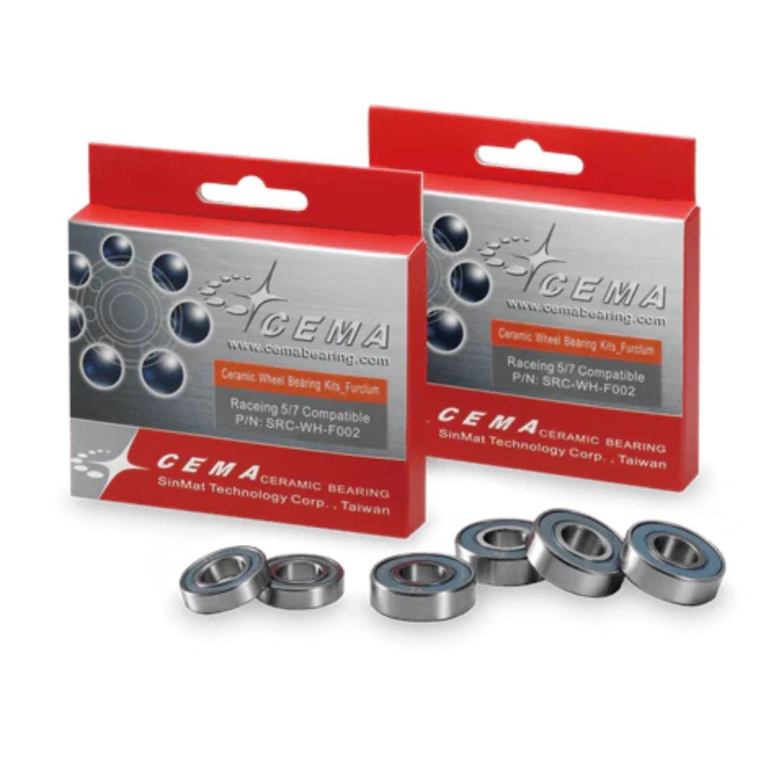 Cema F002 Chrome Steel Headset Bearing (Silver)