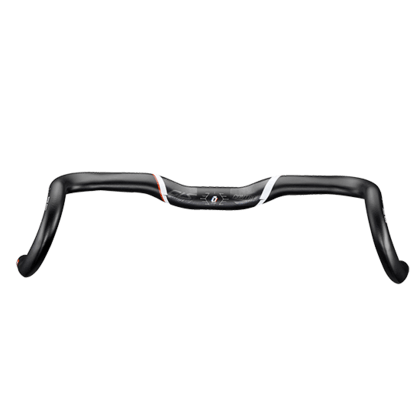 Controltech CLS FL16 Gravel Riser Drop Handlebar (Red/Grey) - Image 2