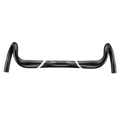 Controltech CLS FL16 Gravel Riser Drop Handlebar (Red/Grey) - Image 3