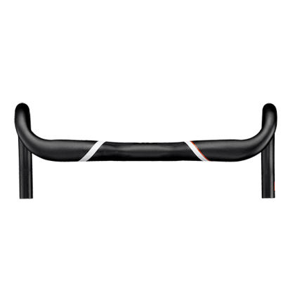 Controltech CLS FL4 Round Riser Drop Handlebar (Black) - Image 3