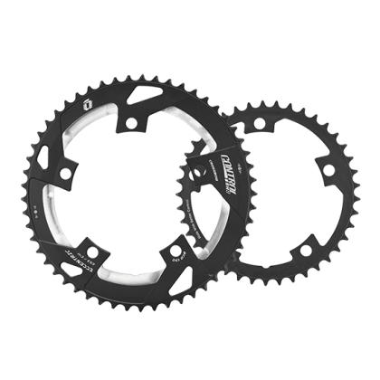 Controltech Shimano CR-49 Eccentric 11 Speed Chainring (Black) - Image 2