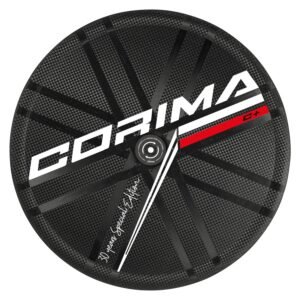 Corima Disc C+ WS Carbon Rim Brake Wheel - Shimano/Sram (Black/White Decals)