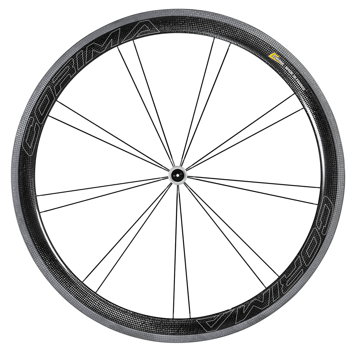 Corima WS Plus 47 Carbon Rim Brake Wheel - Shimano/SRAM (Black)