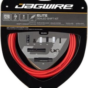 Jagwire 2x Elite Sealed Shift Housing (Red)