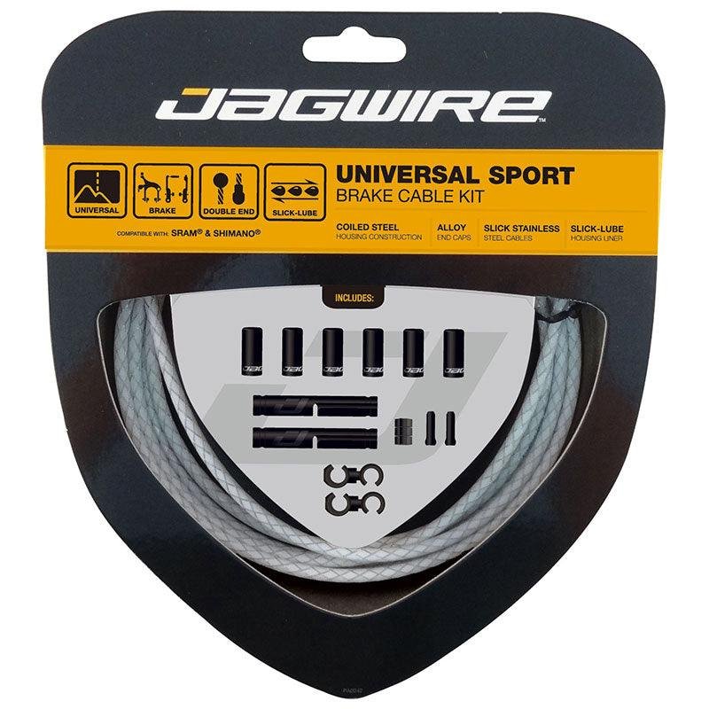 Jagwire Universal Sport DIY Brake Cable Kit (Black)