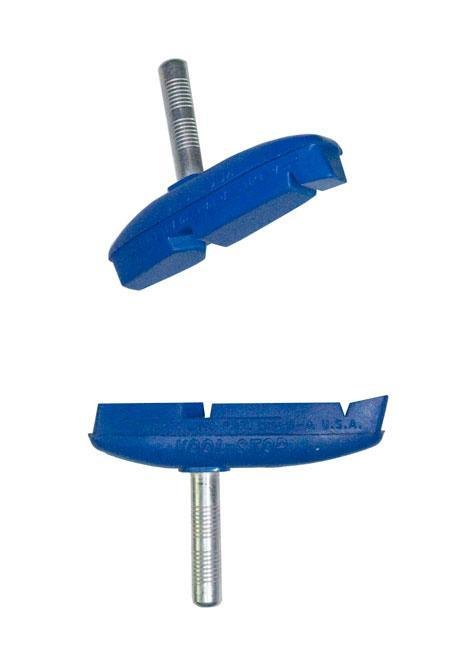 Kool Stop Eagle 2 Threaded Rubber Rim Brake Pads (Blue) - Image 2