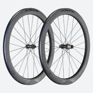 Token Konax Pro C52D Carbon Tubeless Ready Disc Brake Wheelset - Shimano/Sram???(Black)