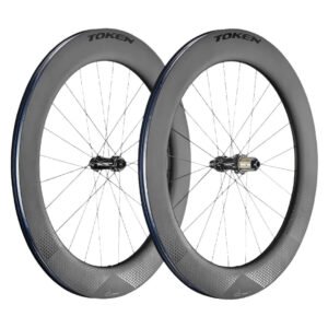 Token Konax Tri Disc Carbon Tubeless Ready Disc Brake Wheel - Shimano/SRAM (Grey)