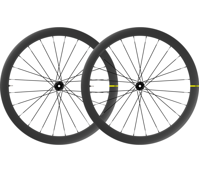 Mavic Cosmic SL 45 Carbon Tubeless Disc Brake Wheel - Shimano/Sram (Black)