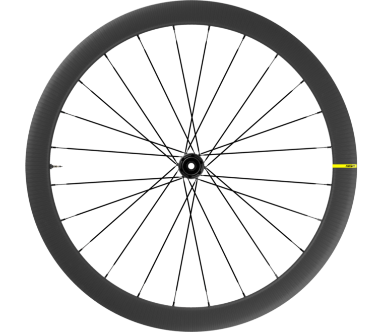 Mavic Cosmic SL 45 Carbon Tubeless Disc Brake Wheel - Shimano/Sram (Black) - Image 2