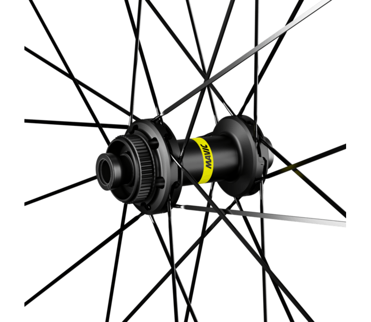 Mavic Cosmic SL 45 Carbon Tubeless Disc Brake Wheel - Shimano/Sram (Black) - Image 3
