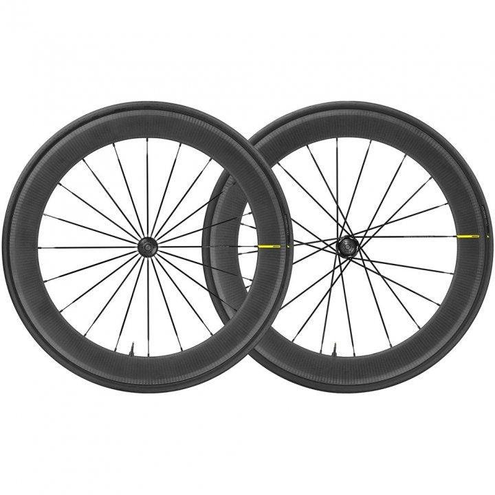 Mavic Ecllipse Pro Carbon Tubeless Rim Brake Wheel (Black)