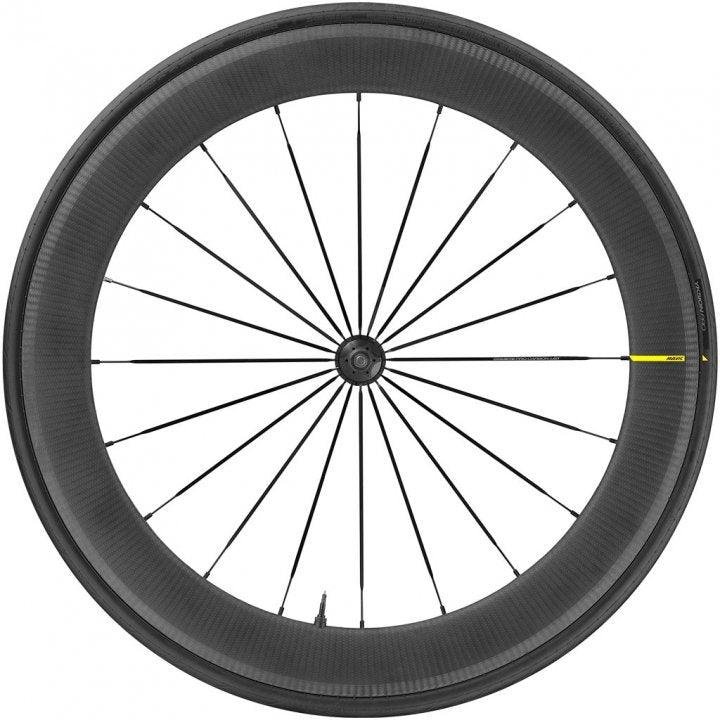 Mavic Ecllipse Pro Carbon Tubeless Rim Brake Wheel (Black) - Image 2