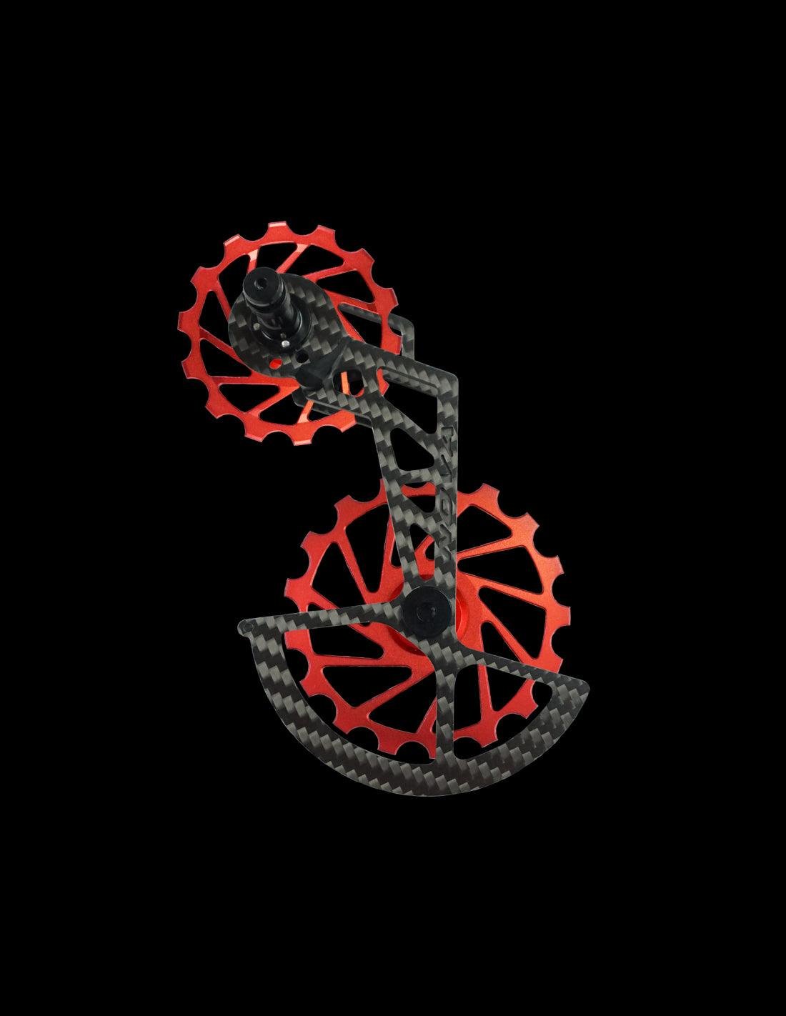 Nova Ride Shimano R80XX-91XX Derailleur Pulley (Red)