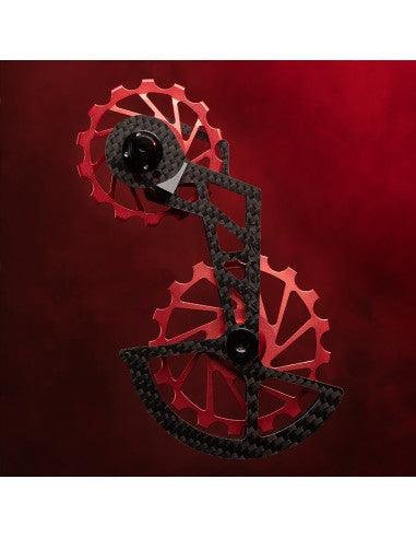 Nova Ride Shimano R80XX-91XX Derailleur Pulley (Red) - Image 2
