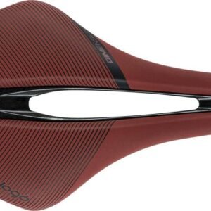 Prologo Dimension Tri Nack Saddle (Brick Red/Natural Black)