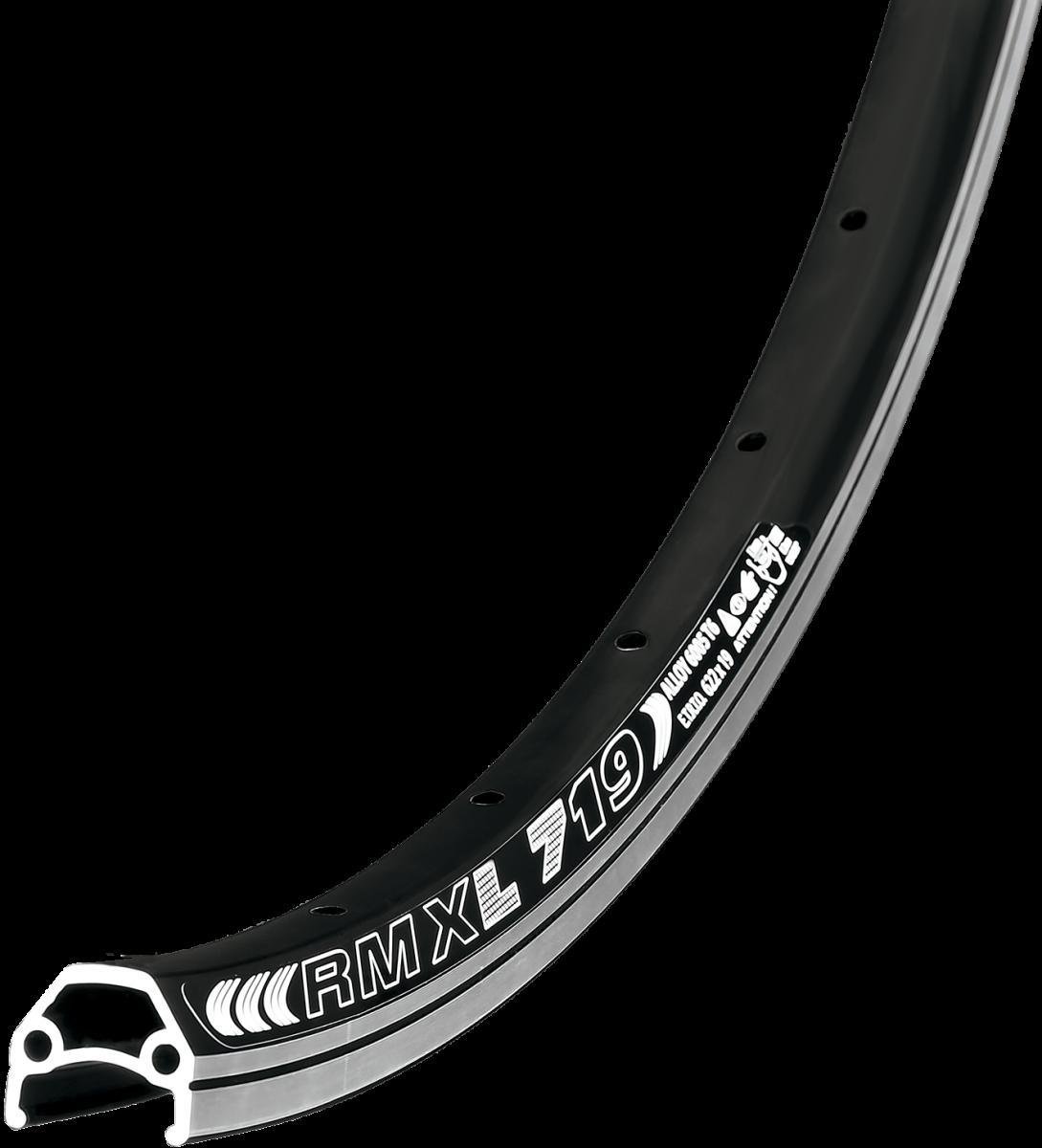Remerx Dragon Line 719 700c Rim Brake Rim (Black)