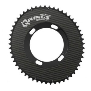 Rotor Q Ring Qarbon Carbon 11 Speed Chainring (Black)