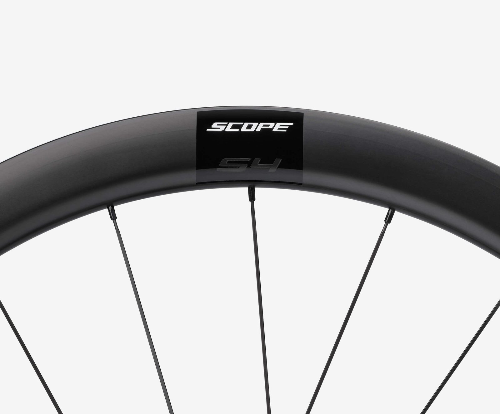 Scope S4 All-Rounder Carbon Tubeless Rim Brake Wheel - Shimano/Sram (Black) - Image 3