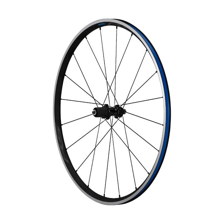 Shimano 105 RS300 Aluminium Rim Brake Wheel - Shimano/Sram (Black) - Image 2