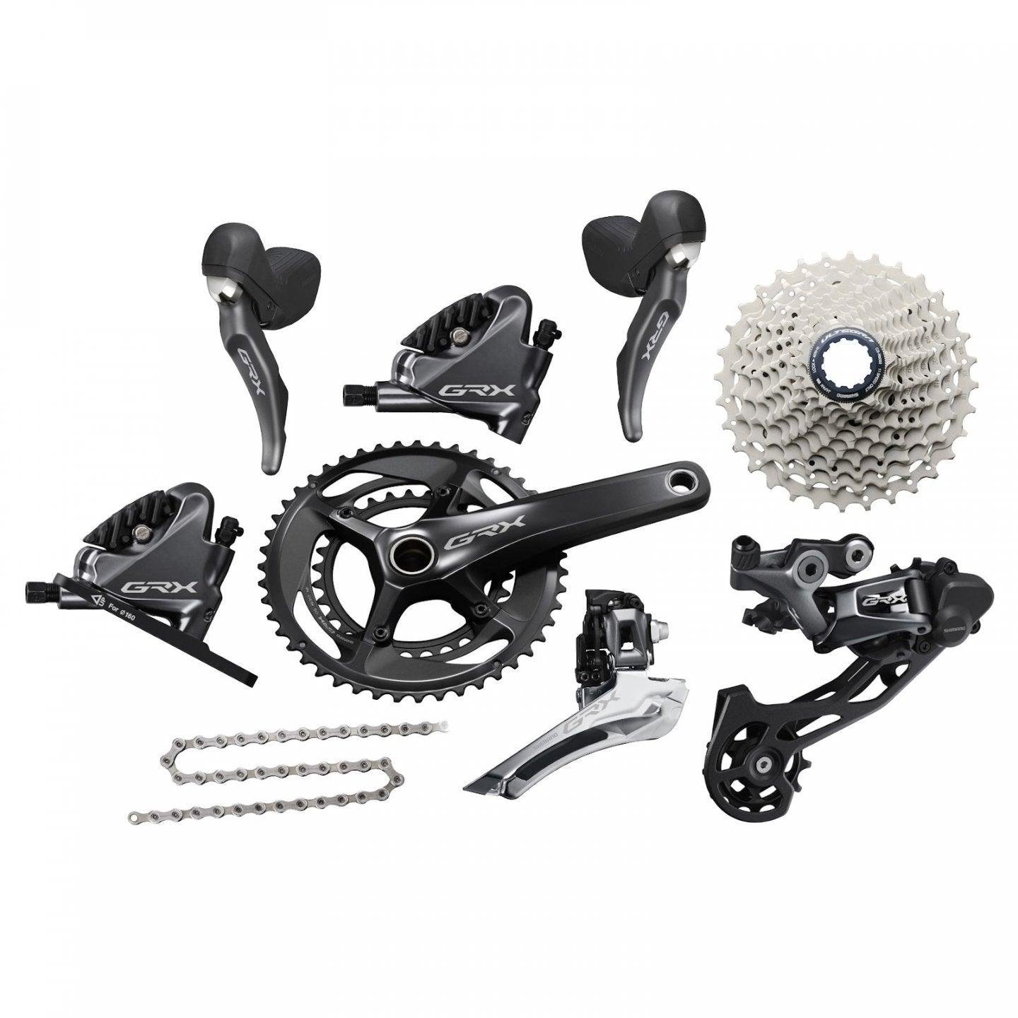 Shimano GRX RX810 2x11 speed Hydraulic Groupset