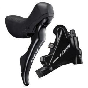 Shimano 105 ST-R7020/BR-R7070 Flat Mount Hydraulic Disc Brake (Black)