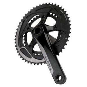 SRAM Rival 22 FC-RIV-2X11-A1 Pressfit GXP Crankset (Black)