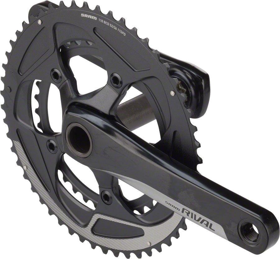 SRAM Rival 22 FC-RIV-2X11-A1 Pressfit GXP Crankset (Black) - Image 2