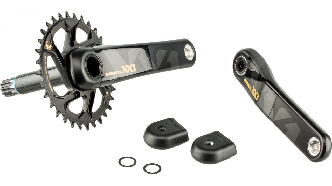 SRAM XX1 Eagle DM GXP Crankset (Gold) - Image 2