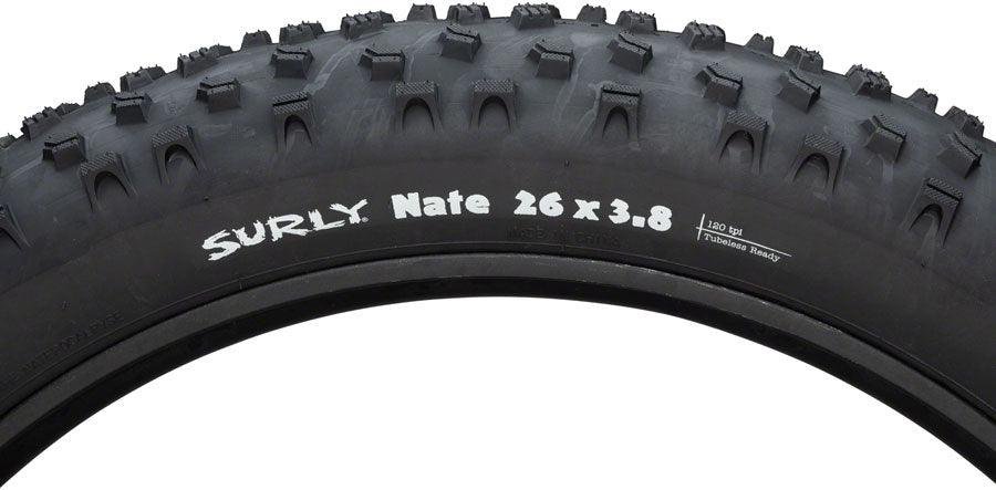 Surly Nate 26" Tubeless Ready Folding Tire (Black) - Image 3