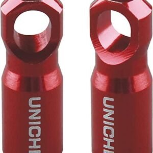 Uniche Bike Presta Valve Core Remover Cap (Red)