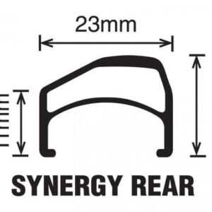 Velocity Synergy OC MSW 700c Rim Brake Rims (Silver)