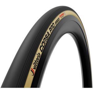 Vittoria Corsa PRO Speed Tubeless Ready Folding Tire (Black/Beige)