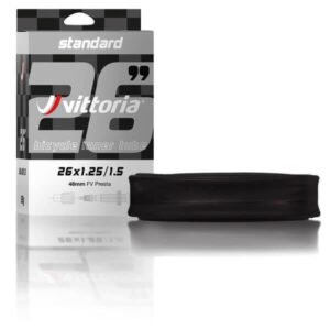 Vittoria Standard 26x1.25-1.5 48mm Schrader MTB Tube